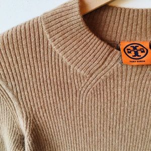 Tory Burch Madeline Peplum Sweater M - Retail $275